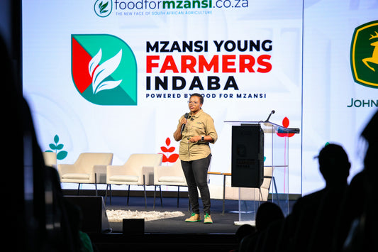 “Seed unlocks potential. Knowledge unlocks profit.” Seedlink CEO at the Young Farmers Indaba, Pretoria.